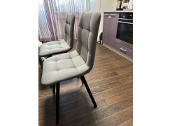 Стул на металлокаркасе Чилли розовый / черный каркас фото покупателя 419