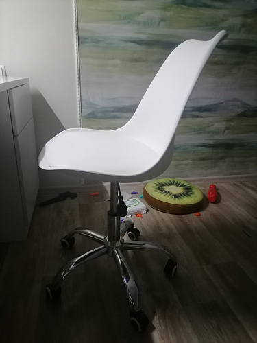 Компьютерное кресло Kolin white фото покупателя 67