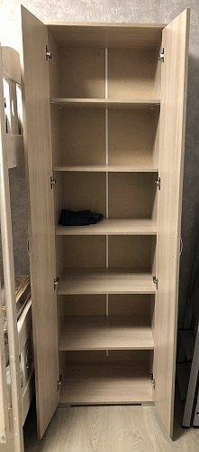 Шкаф Вента-2 ясень темный / ясень светлый фото покупателя 2