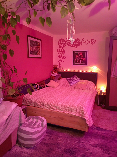 Двуспальная кровать Клауд 160х200 парящая дуб крафт золотой / антрацит фото покупателя 401