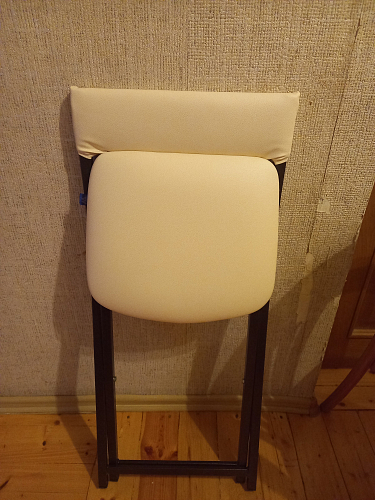 Стул на металлокаркасе Elevis ваниль крап / темный мусс фото покупателя 6