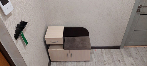 Обувница Аврора дуб млечный / венге фото покупателя 136