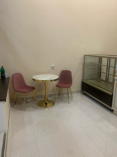 Стул на металлокаркасе Dabl 01 champagne / gold фото покупателя 138