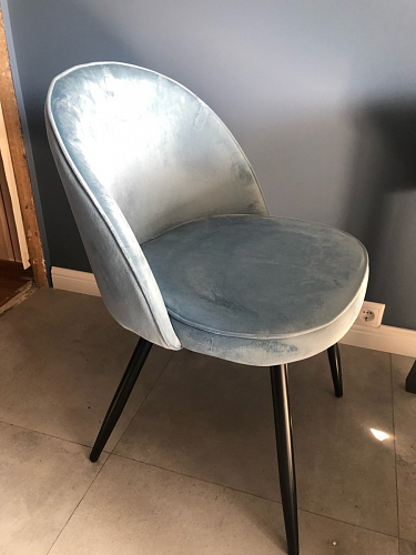 Стул на металлокаркасе Dodo blue фото покупателя 48