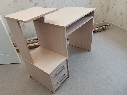 Компьютерный стол Джаз-24 левый венге фото покупателя 158