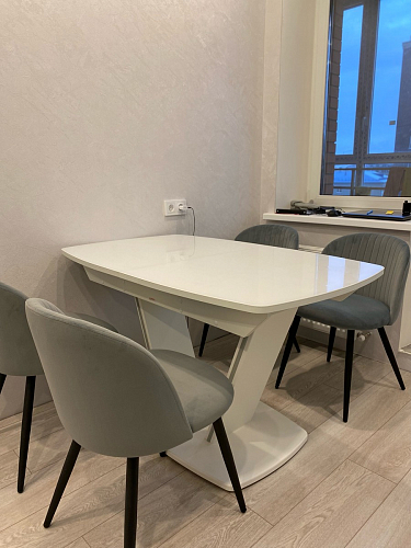 Стул на металлокаркасе Gabi wine red / black фото покупателя 461