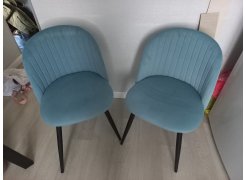 Стул на металлокаркасе Gabi gray / black фото покупателя 401