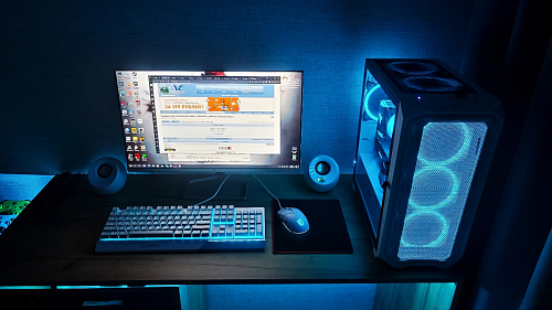 Письменный стол Эго Ст-2 на ножках дуб крафт золотой / белый глянец фото покупателя 2