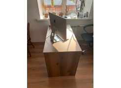 Письменный стол Битти Лофт 116х60х75 дуб делано темный / черный матовый фото покупателя 106