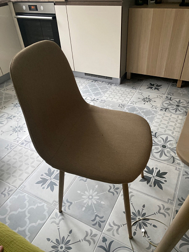 Стул на металлокаркасе Lilu pink / black фото покупателя 16