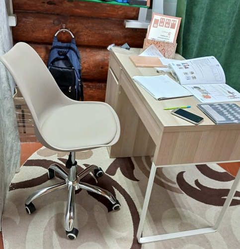 Компьютерное кресло Kolin gray / chrome фото покупателя 76