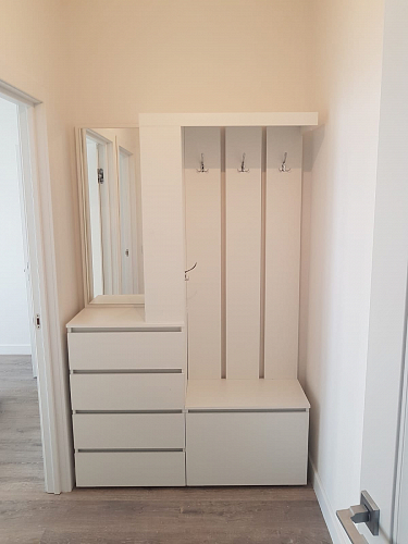 Готовая прихожая Крона 1260 белый фото покупателя 1