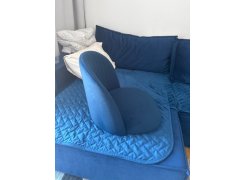 Стул на металлокаркасе Gabi 1 бежевый / черный с серебряными наконечниками фото покупателя 548