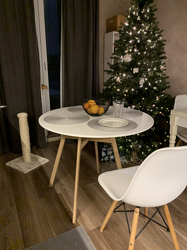 Стол Skandi 90 белый фото покупателя 20