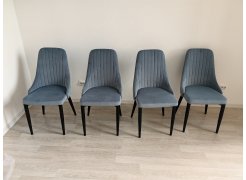 Стул на металлокаркасе Kora gray / black фото покупателя 211