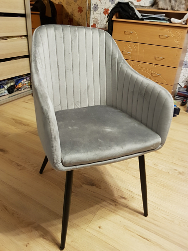 Стул на металлокаркасе Slam розовый фото покупателя 52