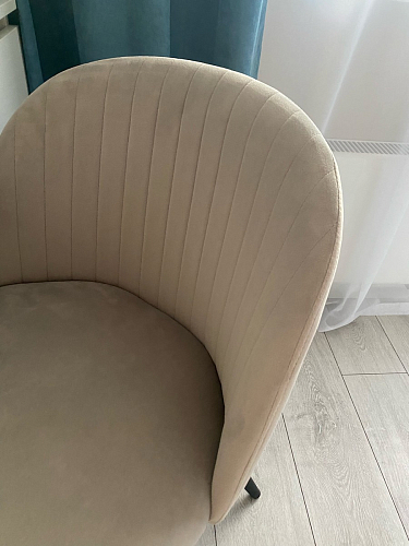 Стул на металлокаркасе Gabi gray / black фото покупателя 485