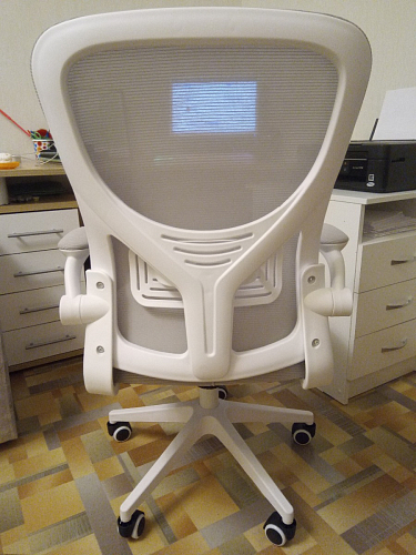 Компьютерное кресло Konfi light gray / blue / white фото покупателя 276