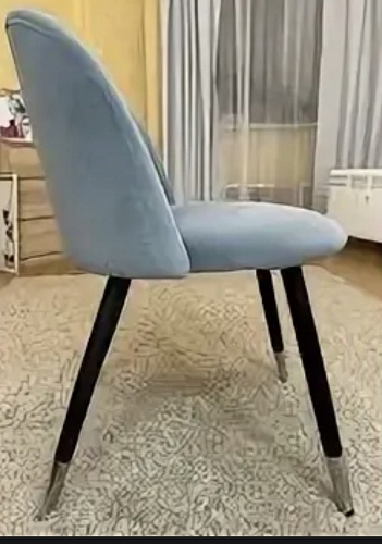 Стул на металлокаркасе Gabi gray / black фото покупателя 494