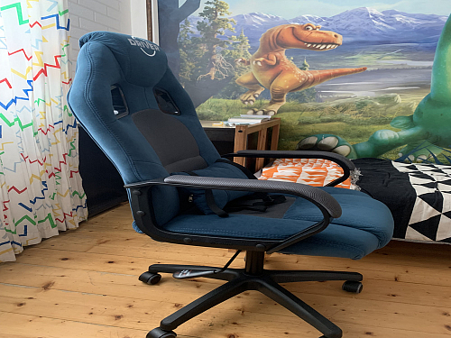 Компьютерное кресло Driver/Драйвер кожзам черный / ткань черный фото покупателя 100