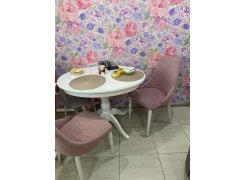 Стул на металлокаркасе Kora white фото покупателя 456