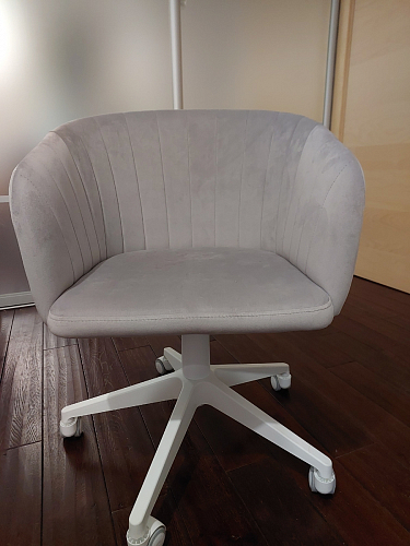 Компьютерное кресло Тибо светло-коричневый / белый фото покупателя 119