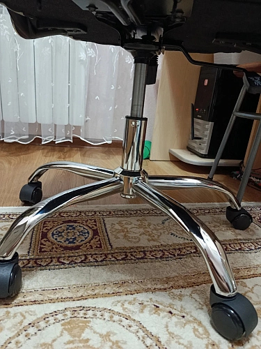 Компьютерное кресло Arano 1 black / chrome фото покупателя 9