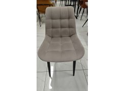 Стул на металлокаркасе Челси белый / латте из шоурума 2