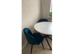 Стул на металлокаркасе Gabi green / black фото покупателя 333