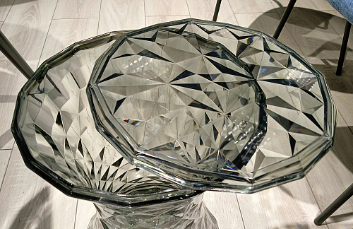 Стул-столик Button 30x47 black из шоурума 3