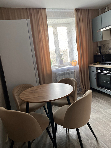 Стул на металлокаркасе Gabi dark beige / black / silver фото покупателя 300