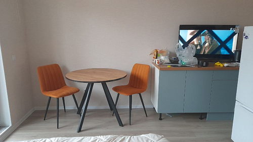 Стул на металлокаркасе Дани 01 кирпичный фото покупателя 1