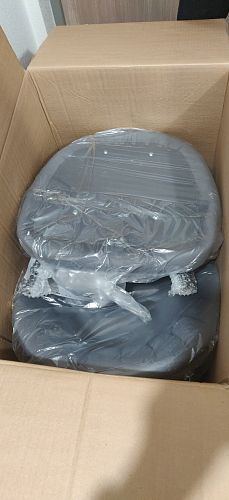 Стул на металлокаркасе Бэнбу velutto 05 / белый фото покупателя 5