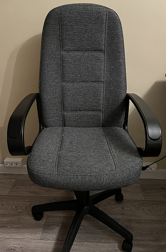 Компьютерное кресло CH747 бежевый, экокожа фото покупателя 1