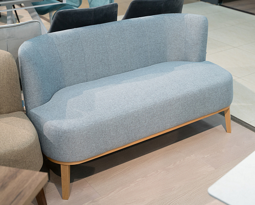 Диван Шафран микровелюр изумруд из шоурума 1