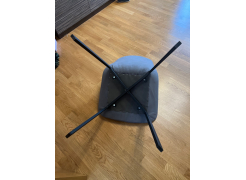 Стул на металлокаркасе Челси белый / темно-серый фото покупателя 23