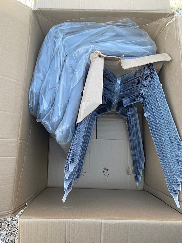 Стул на металлокаркасе Чилли зеленый / белый каркас фото покупателя 558