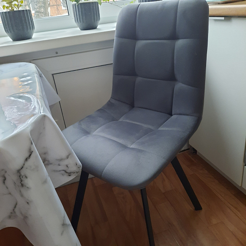 Стул на металлокаркасе Чилли бирюзовый / черный фото покупателя 1042