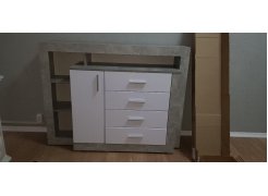 Комод Mирандa atelier / белый глянец фото покупателя 15