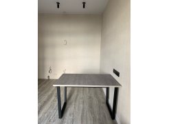 Стол Лота Лофт 140 25 мм черный матовый / бетон фото покупателя 615