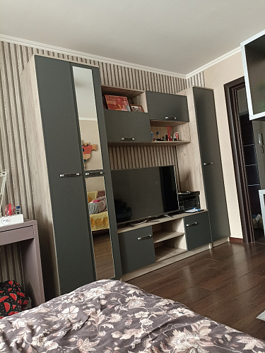 Готовая гостиная Бертелена дуб крафт серый / серый графит фото покупателя 70