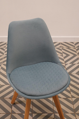 Деревянный стул Bonuss light gray / wood из шоурума 7