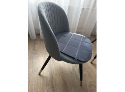 Стул на металлокаркасе Gabi blue / black фото покупателя 568