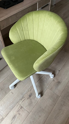 Компьютерное кресло Пард confetti silver серый / черный фото покупателя 167