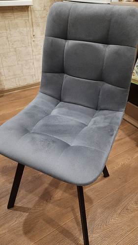 Стул Чилли 2 темно-серый  / черный фото покупателя 830