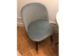 Стул на металлокаркасе Gabi 1 light purple / black фото покупателя 690