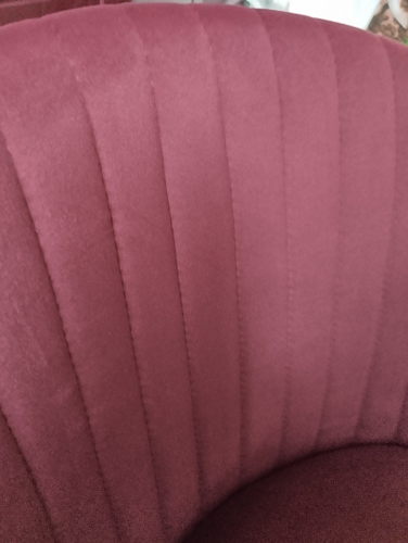 Стул на металлокаркасе Gabi 1 light blue / black / gold фото покупателя 528