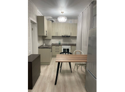 Стол Тринити Лофт 120 32 мм бетон / черный матовый фото покупателя 314