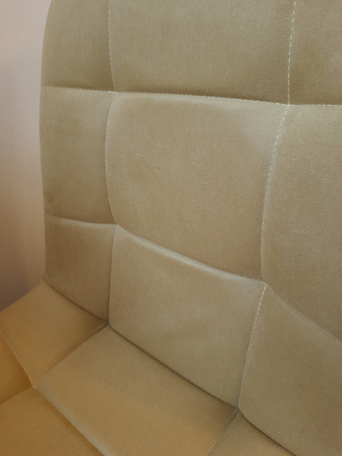 Стул на металлокаркасе Чилли синяя ткань / белый фото покупателя 1200