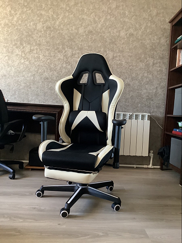 Компьютерное кресло Kano черное / красное фото покупателя 17